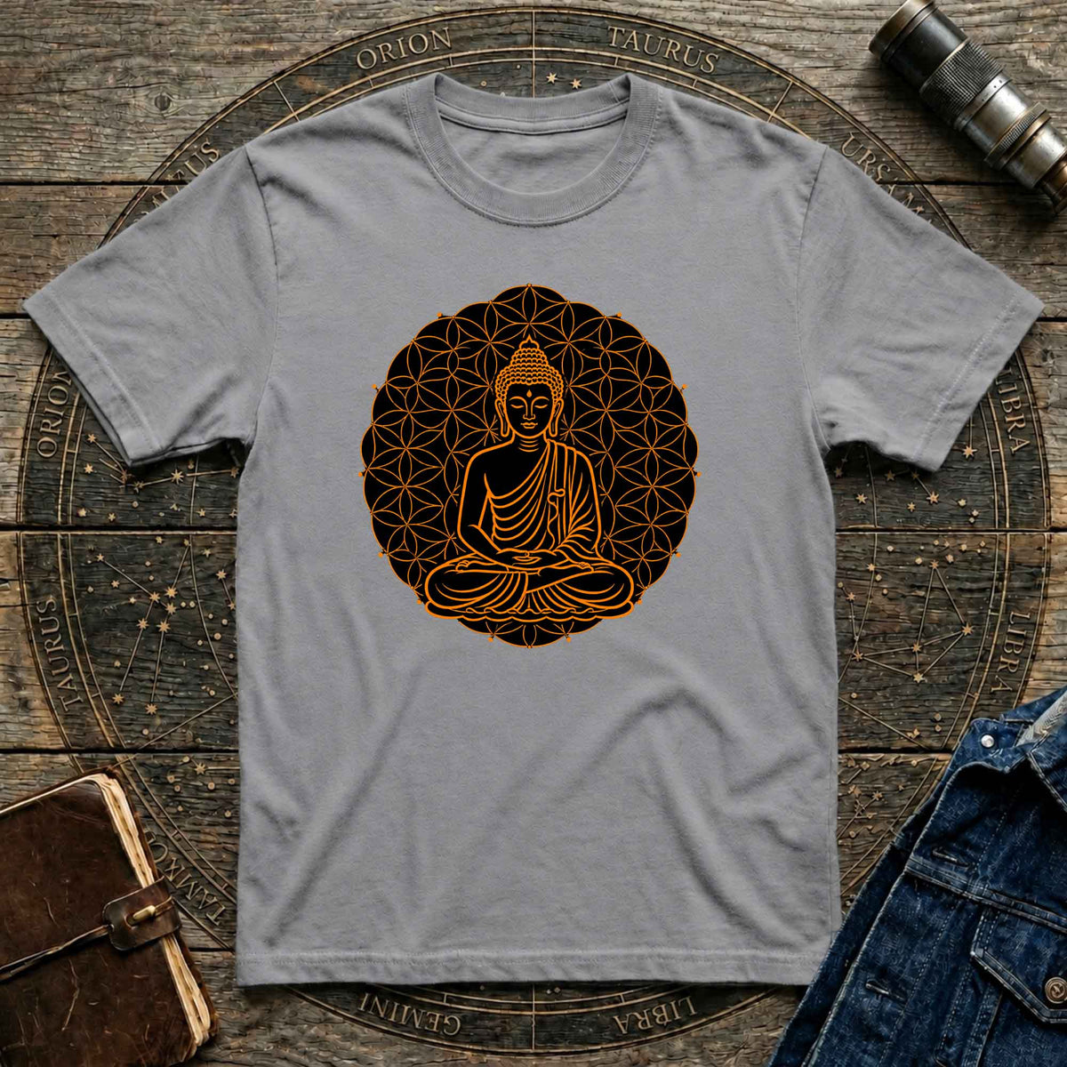 Vivid Buddha Mandala tee