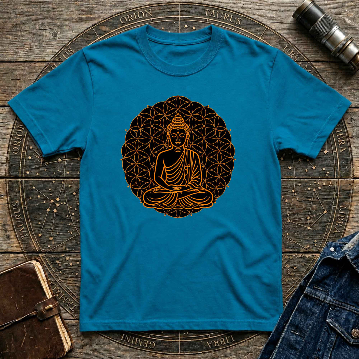 Vivid Buddha Mandala tee