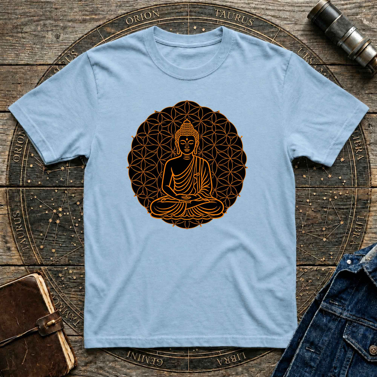 Vivid Buddha Mandala tee