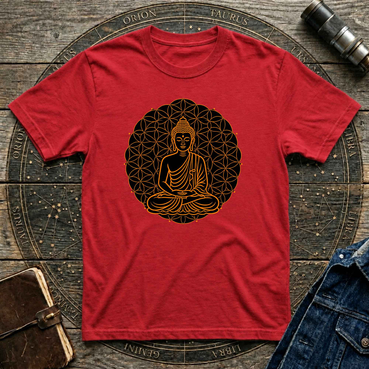 Vivid Buddha Mandala tee