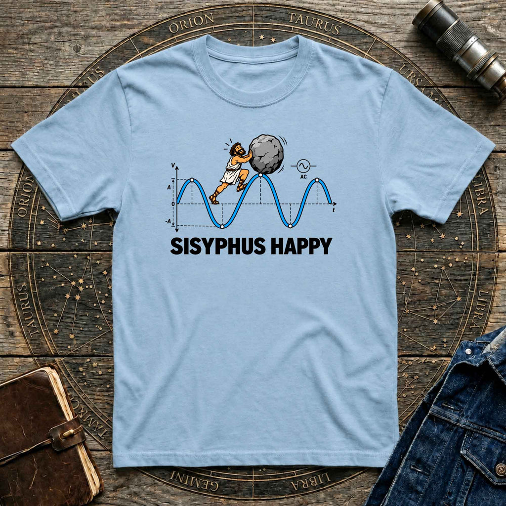 Sisyphus happy Science T-shirt