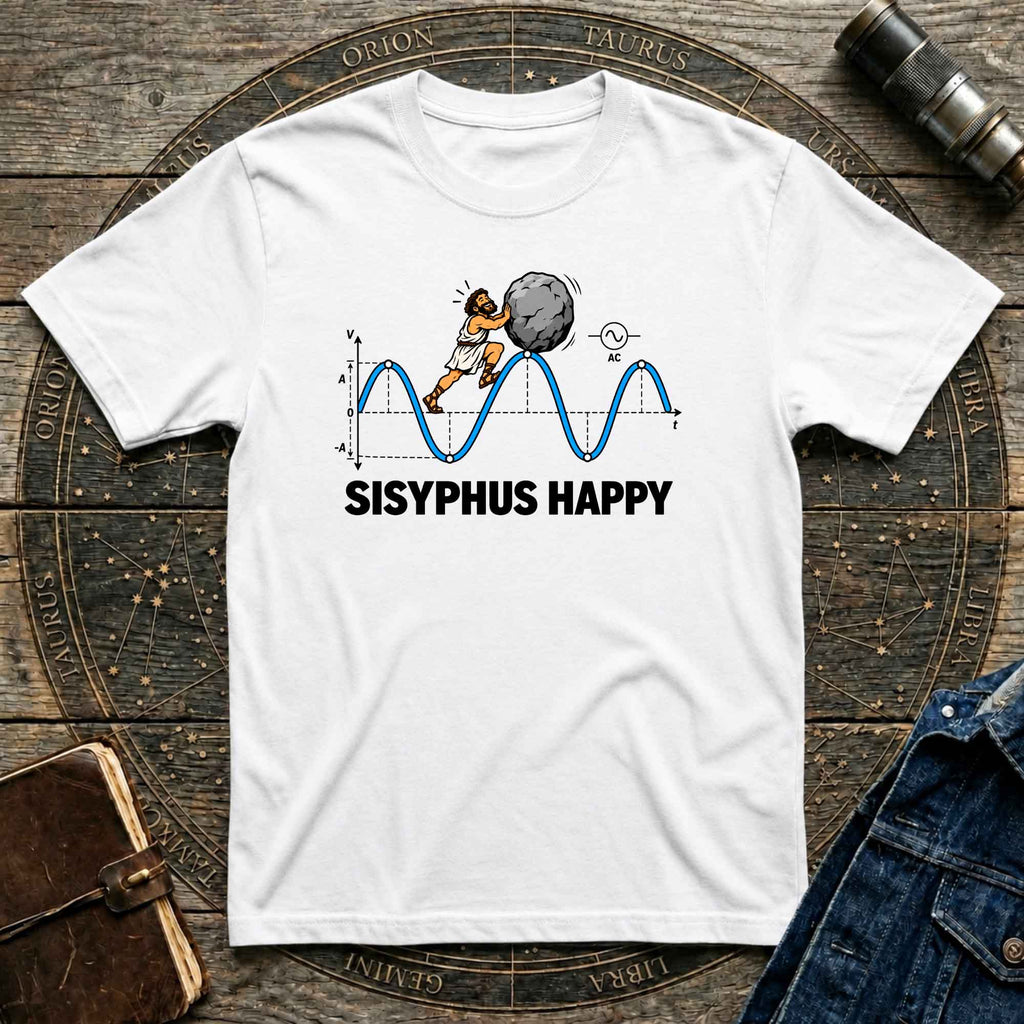Sisyphus happy Science T-shirt