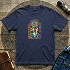 Stained Window Yogi T-shirt
