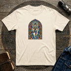 Stained Window Yogi T-shirt