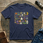 Mystic Symbols Halloween Graphic T-Shirt