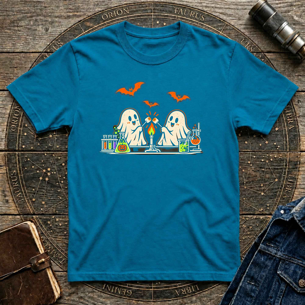 Halloween Ghost Chemistry T-Shirt