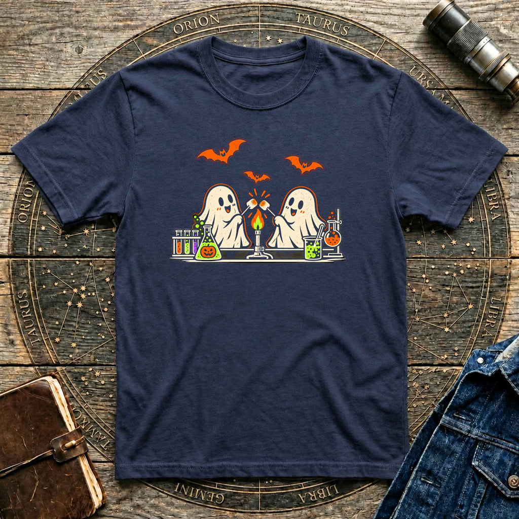 Halloween Ghost Chemistry T-Shirt