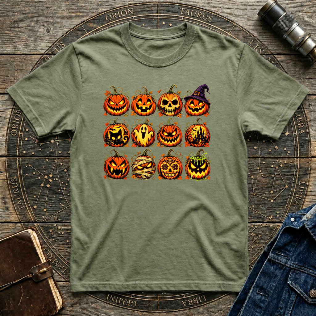 Halloween Jack-O'-Lanterns T-Shirt