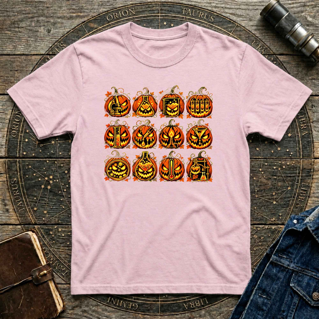 Halloween T-Shirt Pumpkin Lab Instruments
