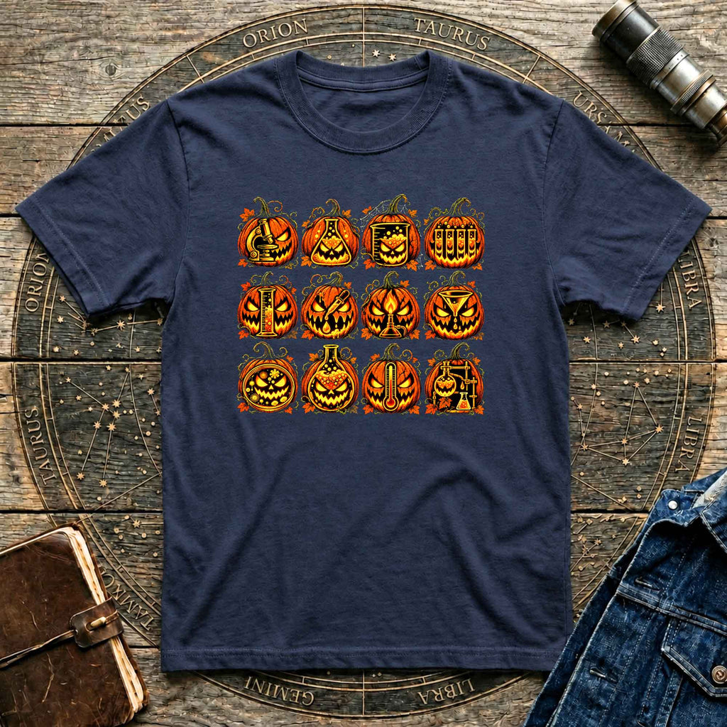 Halloween T-Shirt Pumpkin Lab Instruments