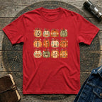 Halloween T-Shirt Boho Lab Pumpkins