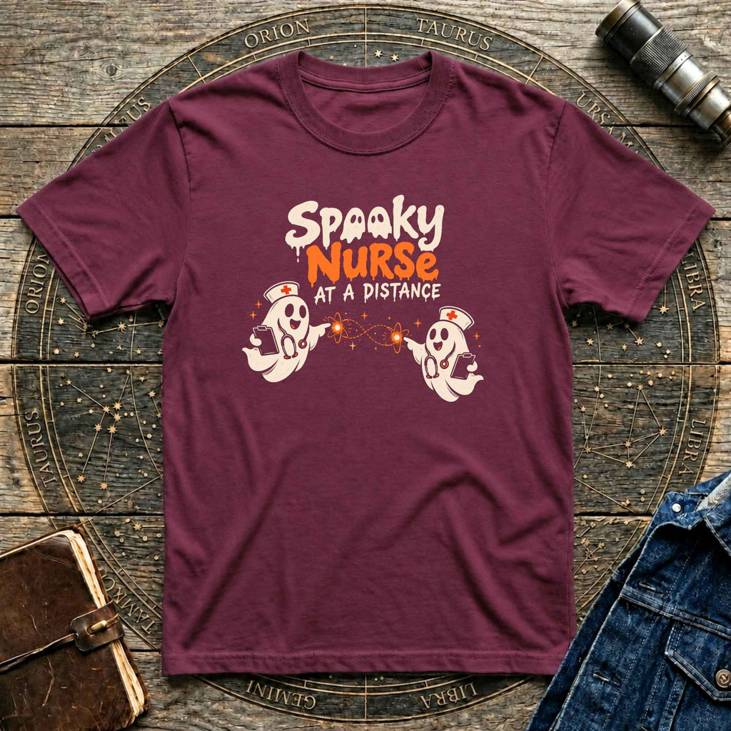 Halloween T-Shirt Spooky Nurse At A Distance