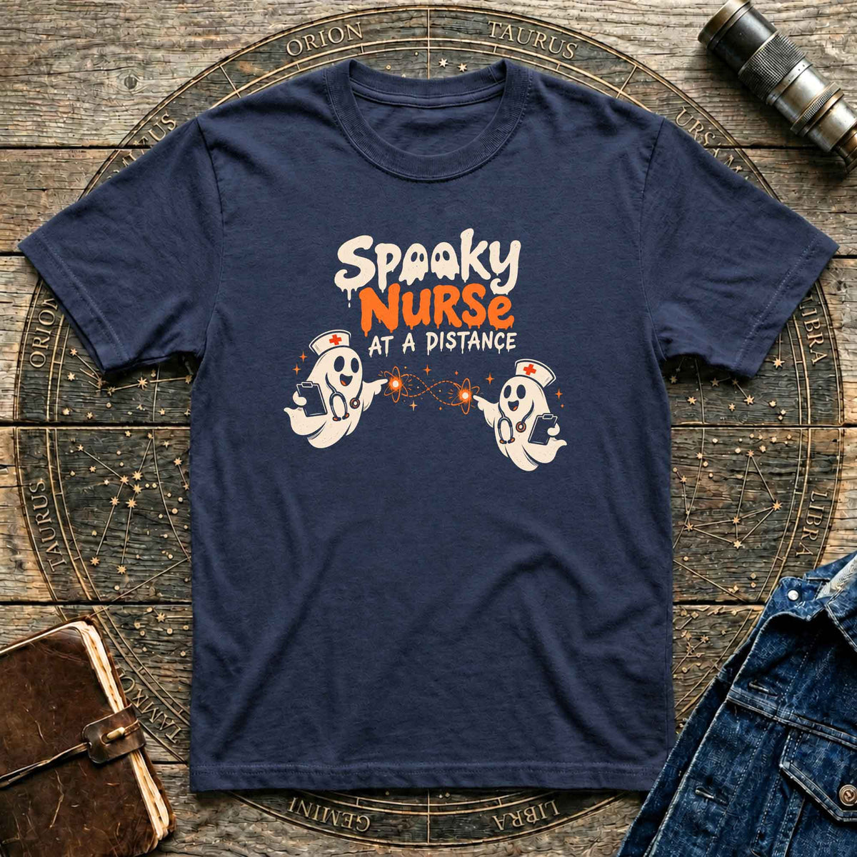 Halloween T-Shirt Spooky Nurse At A Distance