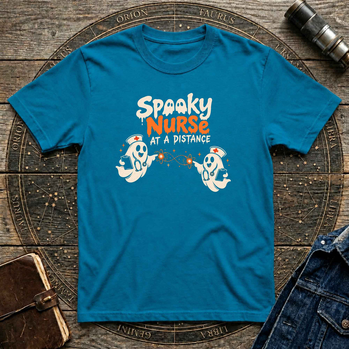 Halloween T-Shirt Spooky Nurse At A Distance