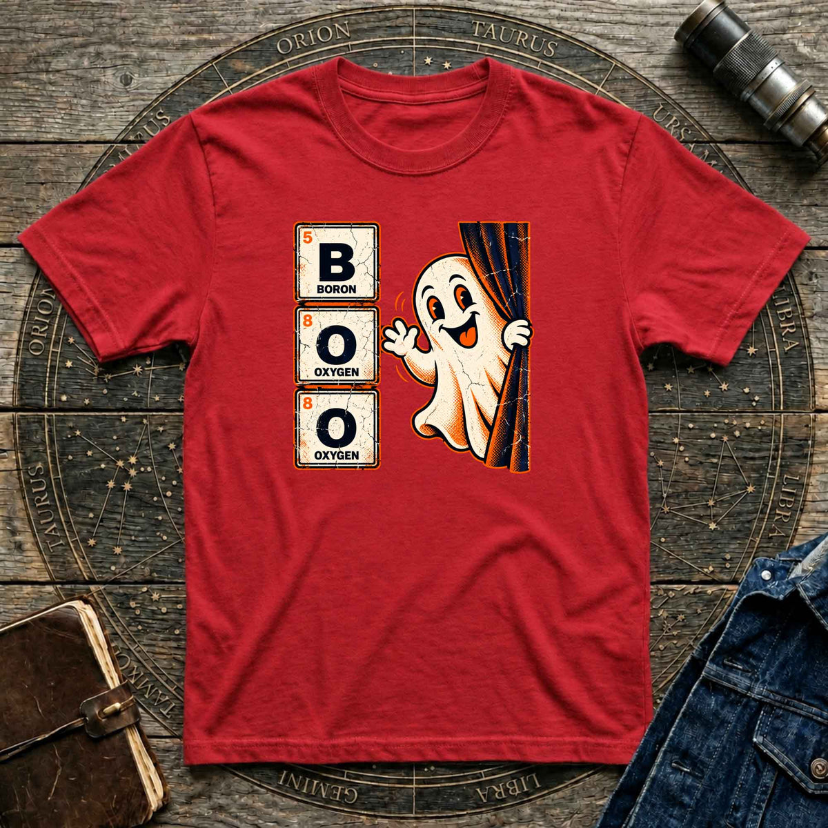 Halloween T-Shirt Science Boo Ghost