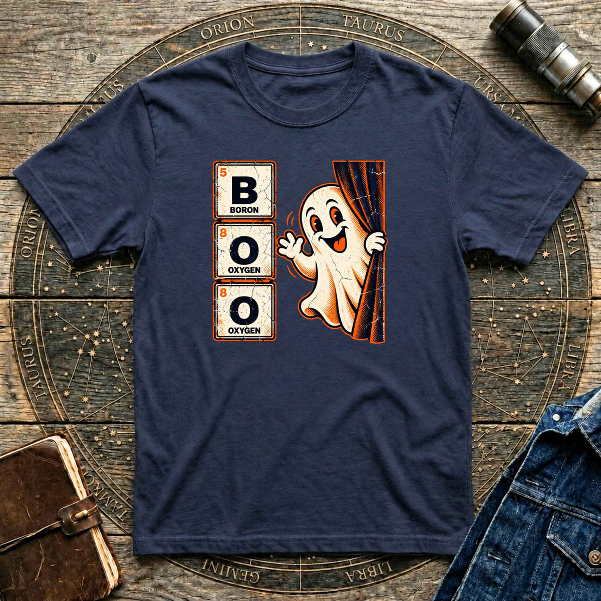 Halloween T-Shirt Science Boo Ghost