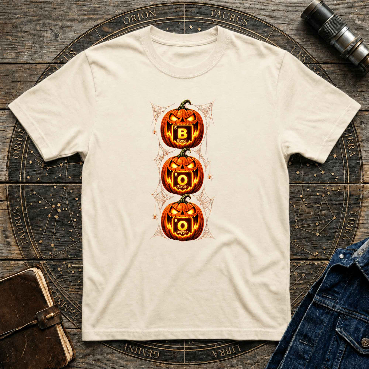 Halloween Science T-Shirt  BOO - Vertical