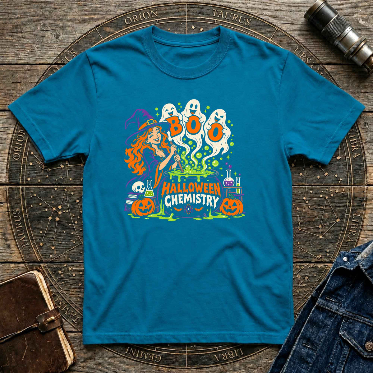 Halloween T-Shirt Witch Chemistry