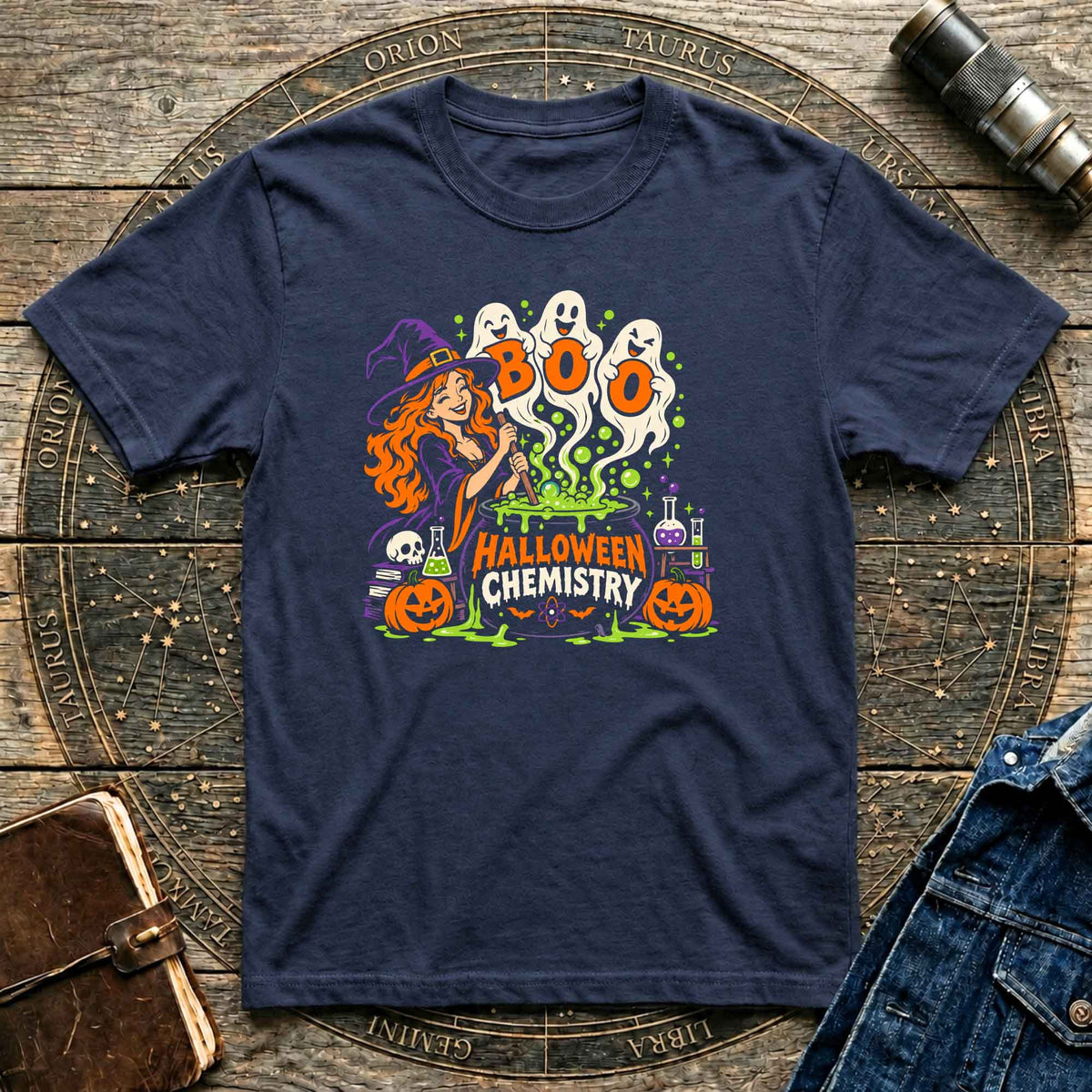 Halloween T-Shirt Witch Chemistry