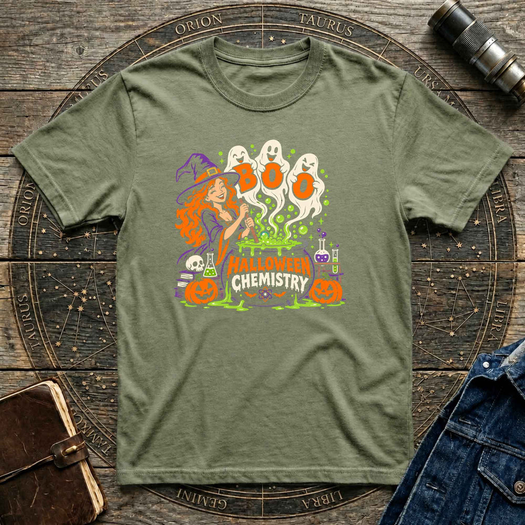 Halloween T-Shirt Witch Chemistry