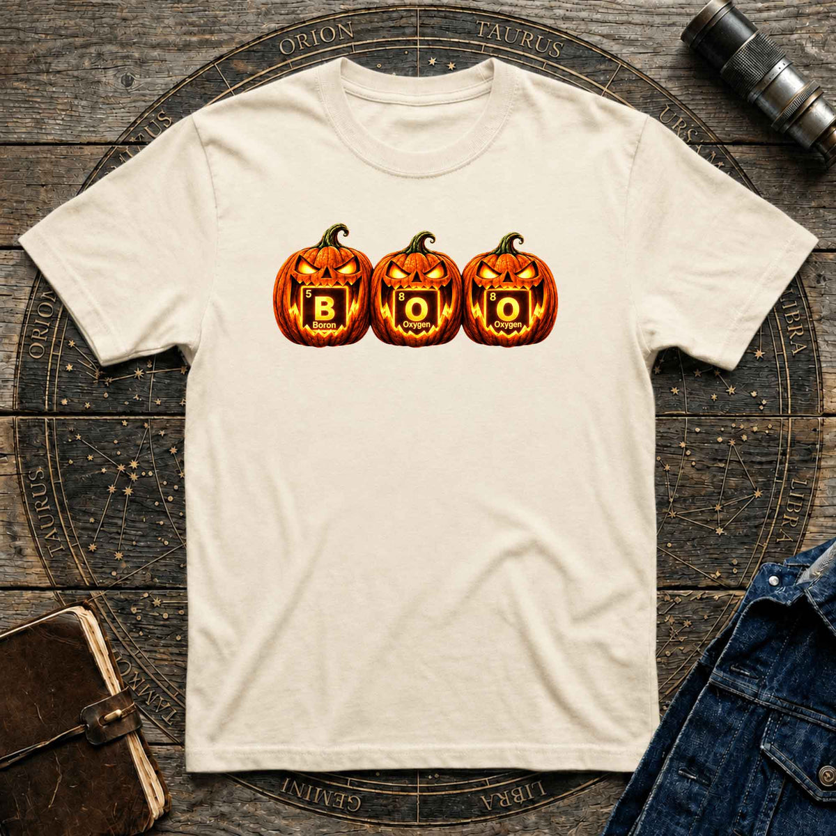 Halloween T-Shirt Scary Science Pumpkins