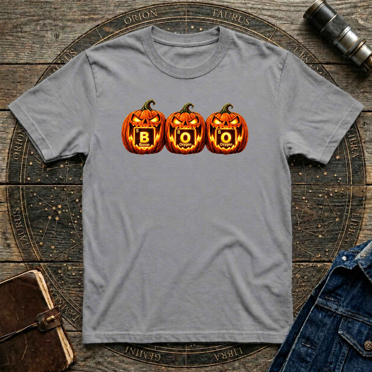 Halloween T-Shirt Scary Science Pumpkins
