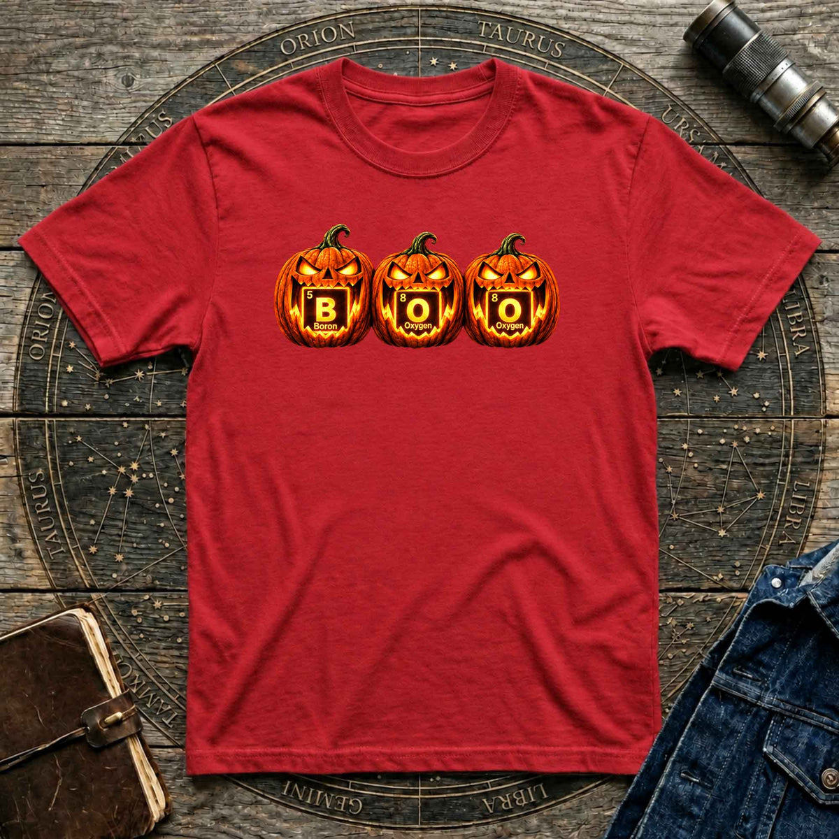 Halloween T-Shirt Scary Science Pumpkins