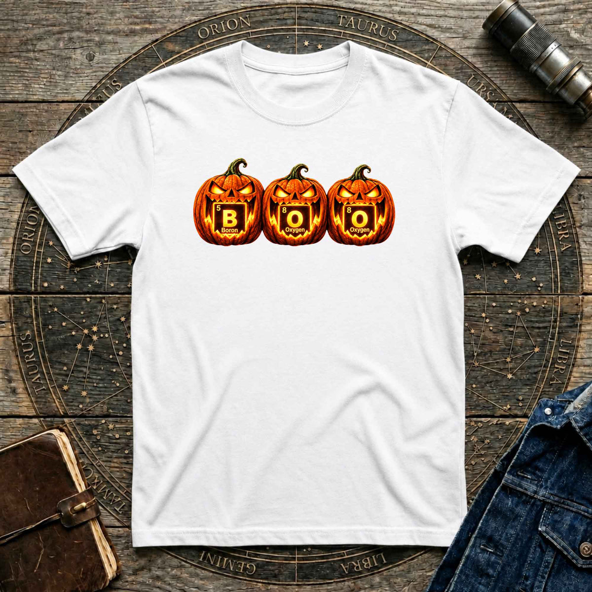 Halloween T-Shirt Scary Science Pumpkins