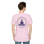 Blue Meditating Yogi Back Only Design