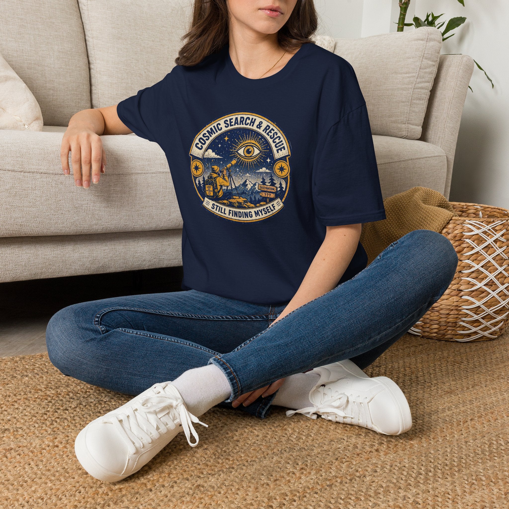 Cosmic Search & Rescue For Finding Own Self Graphic T-Shirt