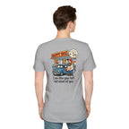Glass half full T-shirt - Back design