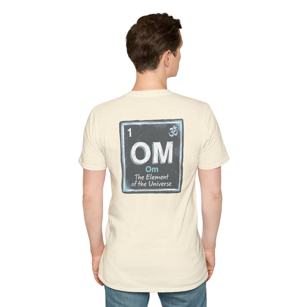 Periodic Table T-shirt Om Back Only