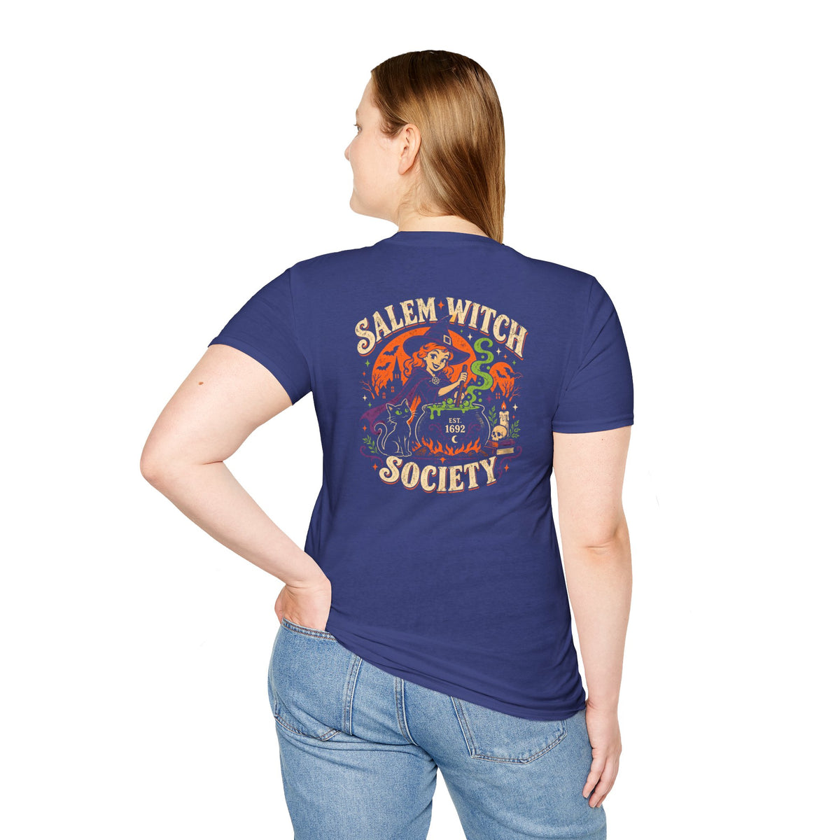 Halloween T-Shirt Vintage Salem Witch