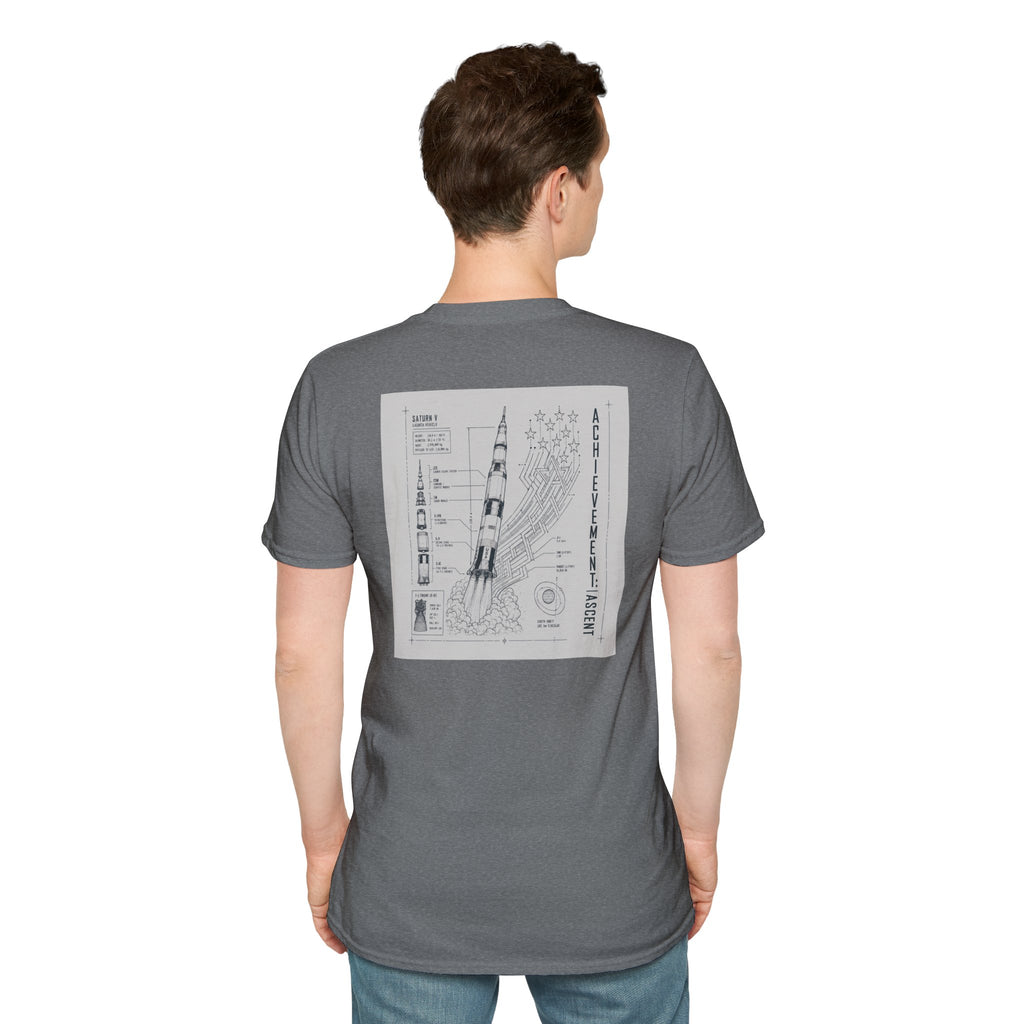 Rocket Blue print T-Shirt