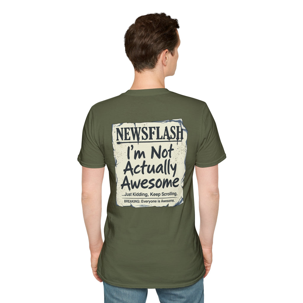 Not Awesome Humour T-shirt