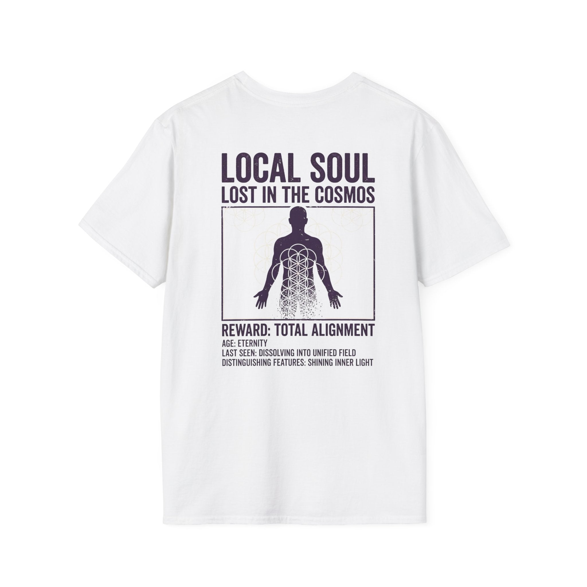 Lost Soul White Tee — Minimal Everyday T-Shirt