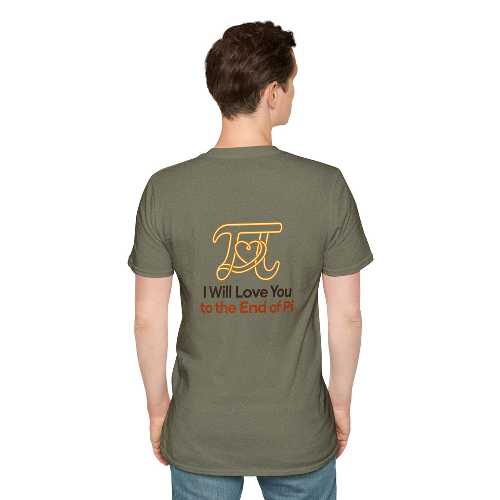 Pi-Love T-shirt Back Design