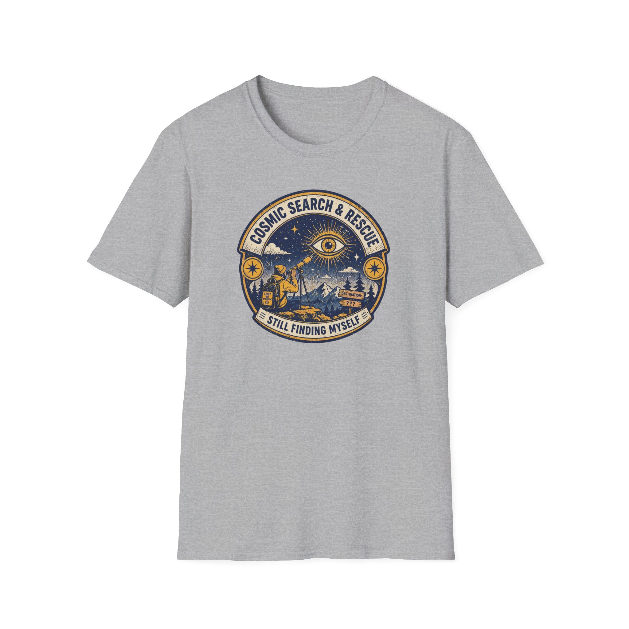 Cosmic Search & Rescue For Finding Own Self Graphic T-Shirt