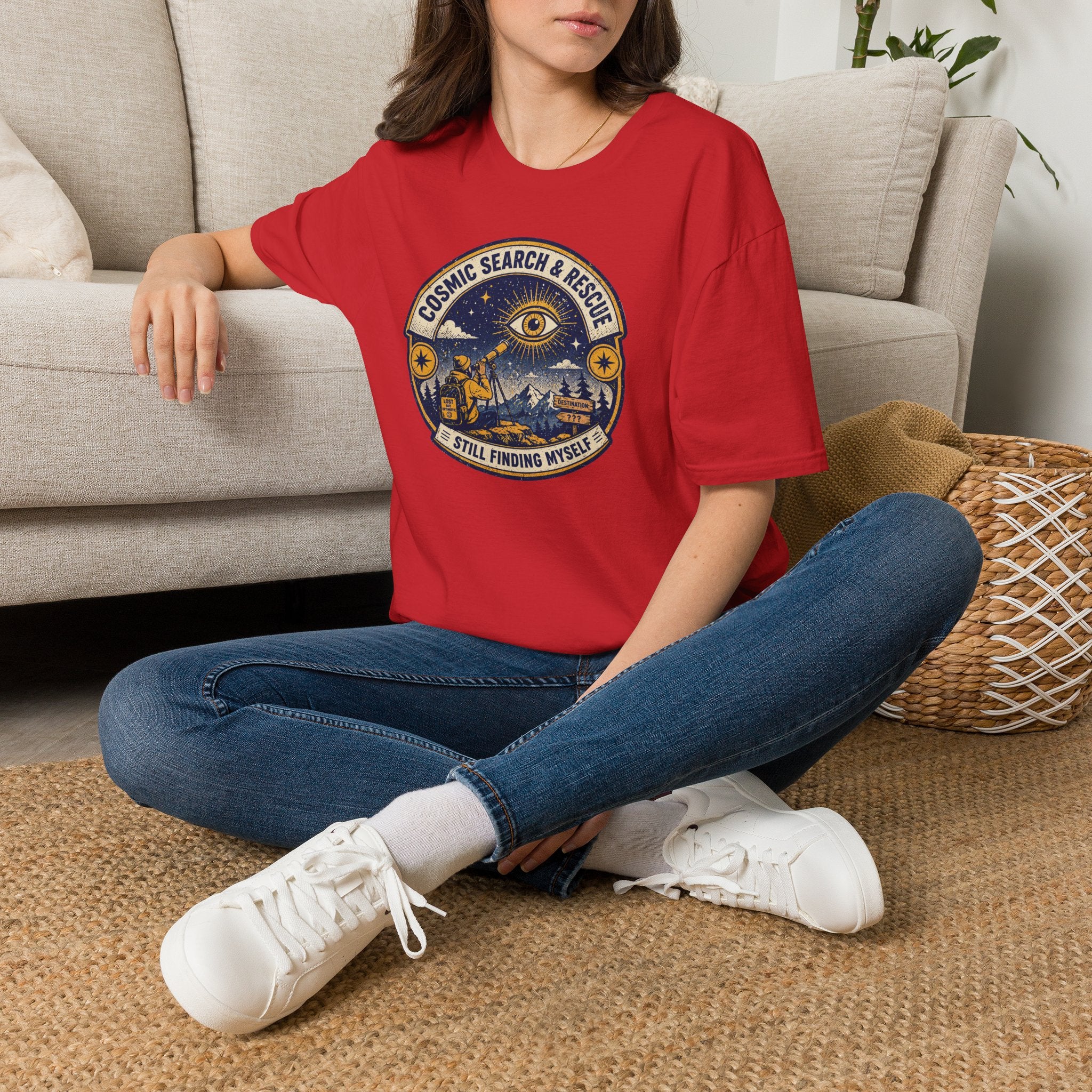 Cosmic Search & Rescue For Finding Own Self Graphic T-Shirt