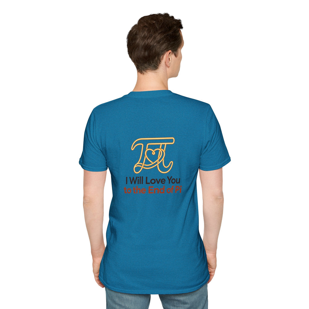 Pi-Love T-shirt Back Design