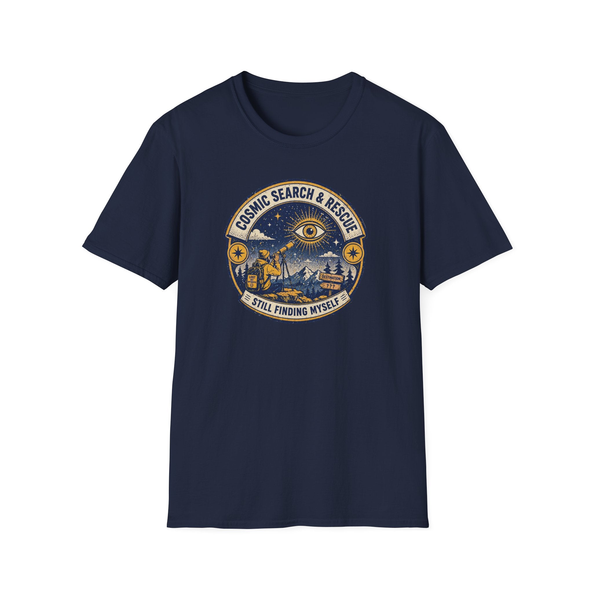 Cosmic Search & Rescue For Finding Own Self Graphic T-Shirt