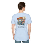 Glass half full T-shirt - Back design