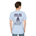 Lost Soul White Tee — Minimal Everyday T-Shirt (back print only)