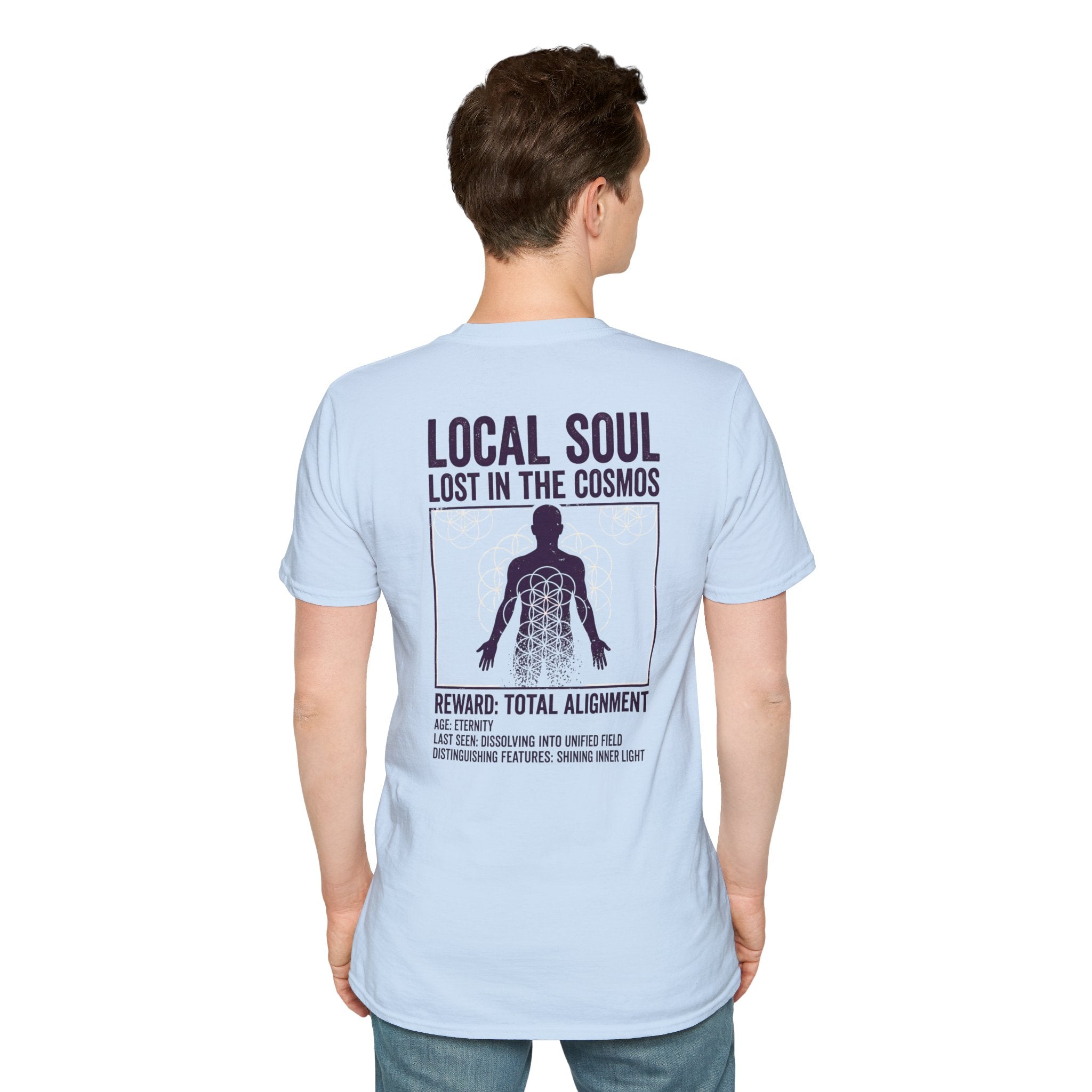 Lost Soul White Tee — Minimal Everyday T-Shirt