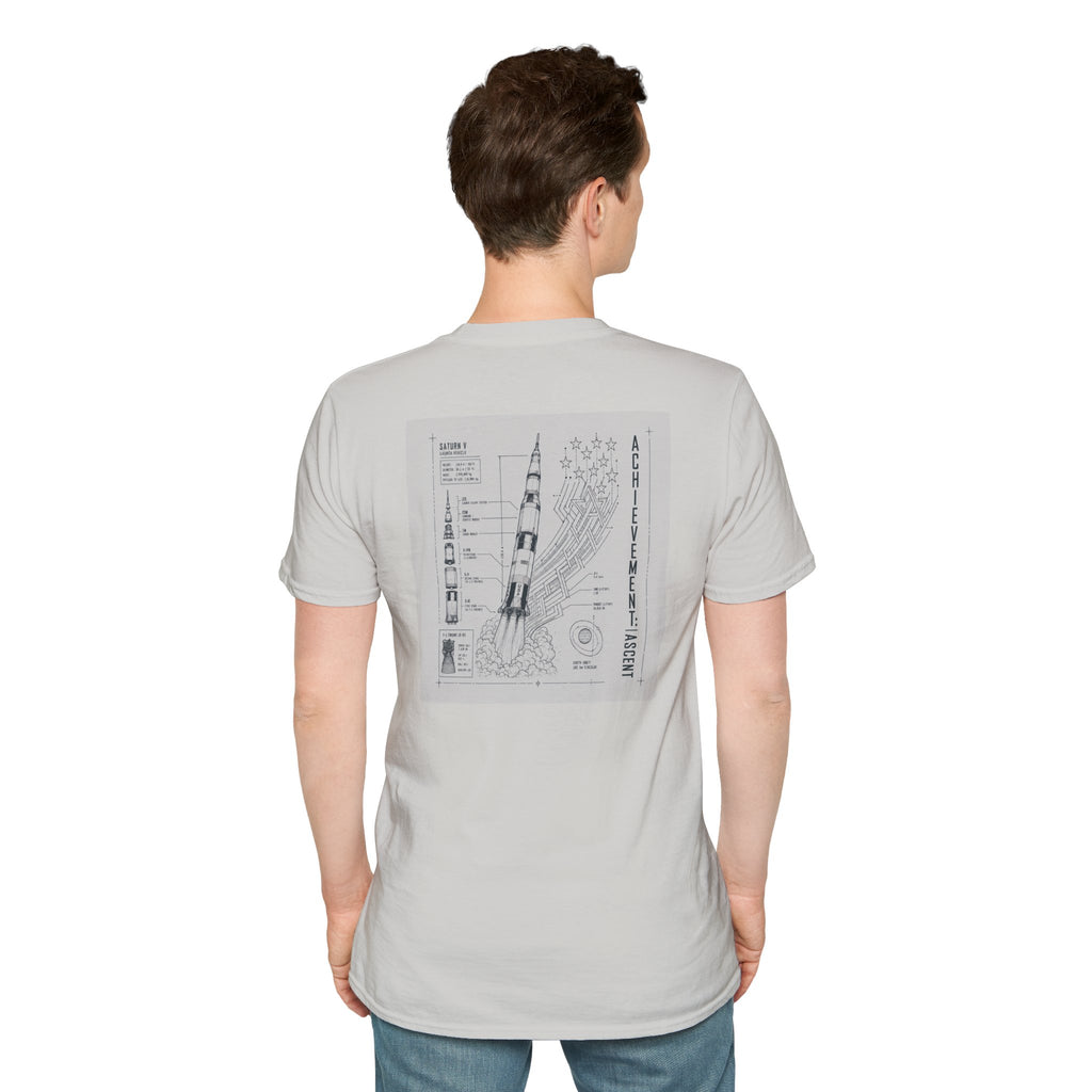 Rocket Blue print T-Shirt
