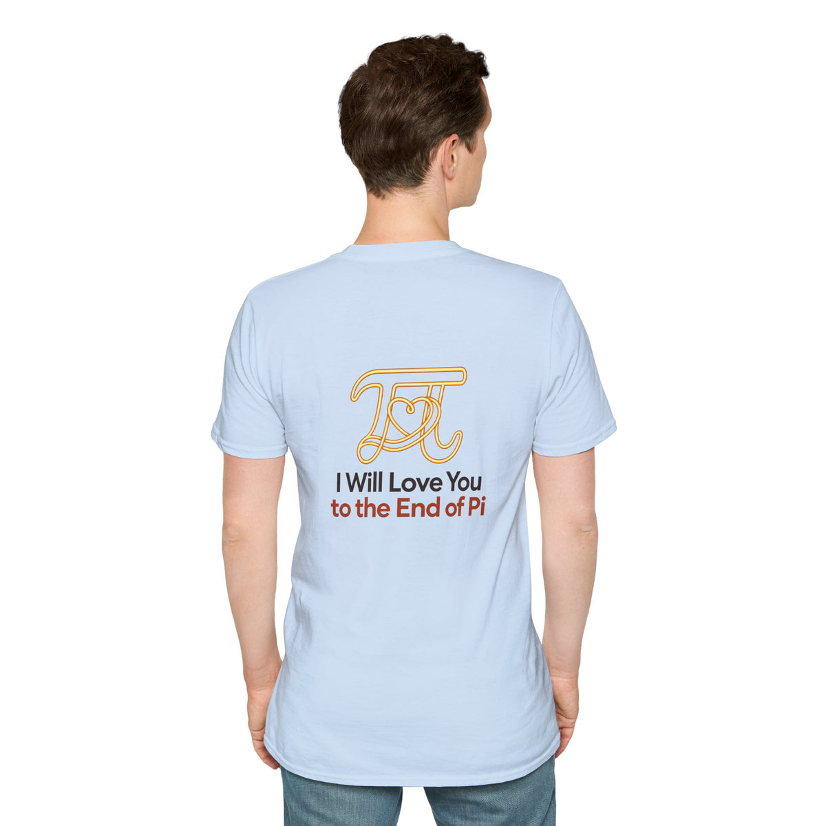 Pi-Love T-shirt Back Design