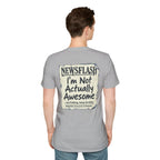 Not Awesome Humour T-shirt