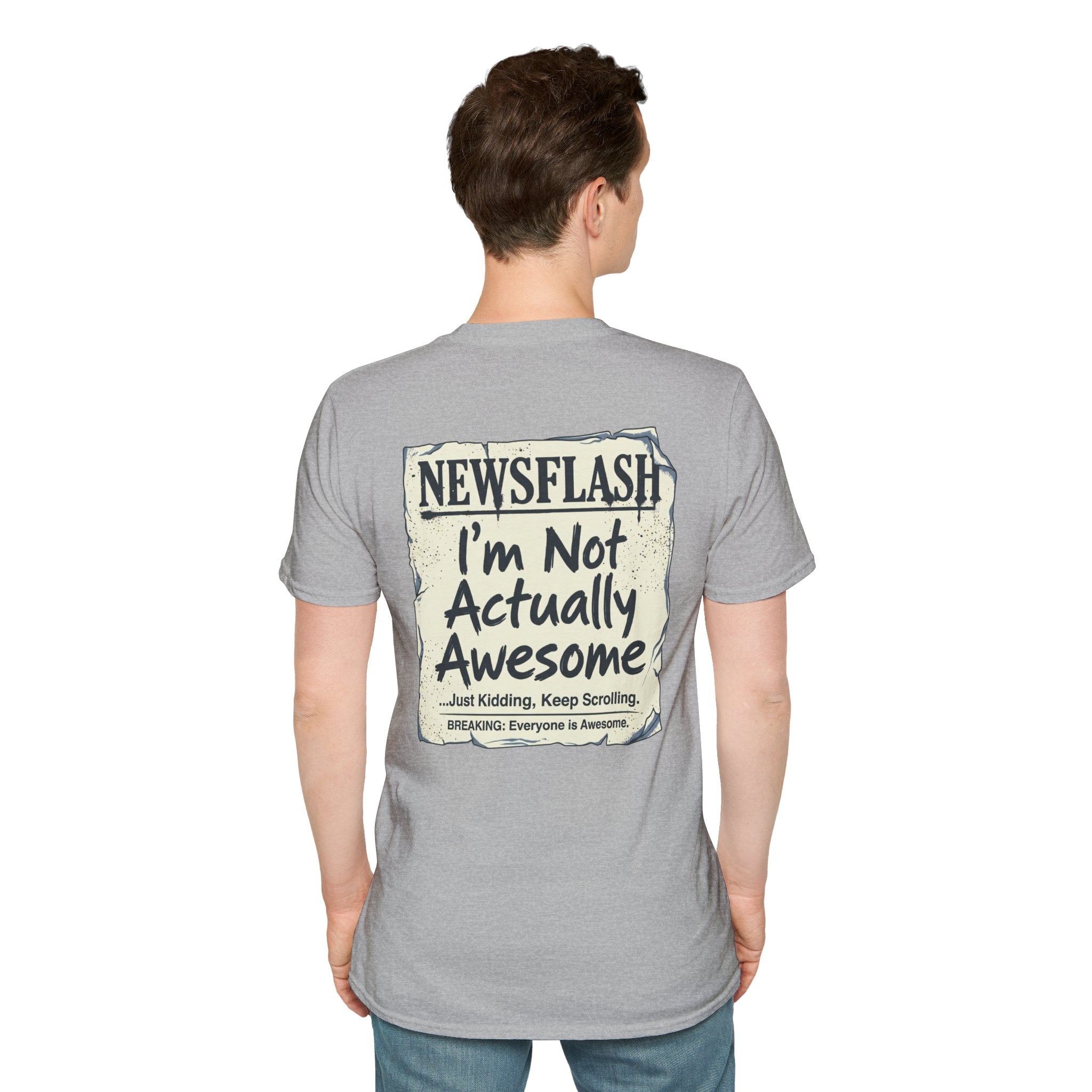 Not Awesome Humour T-shirt
