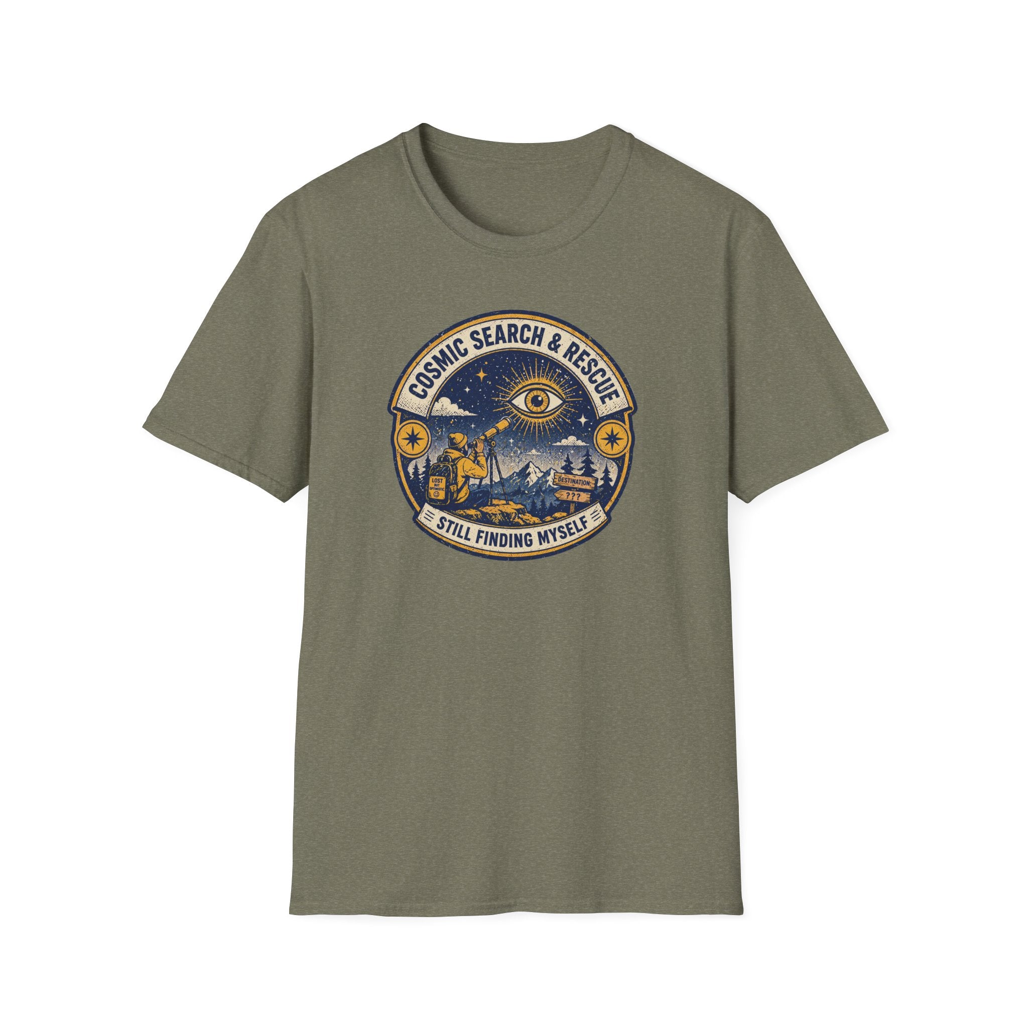 Cosmic Search & Rescue For Finding Own Self Graphic T-Shirt