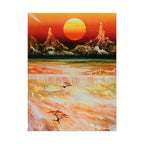 Spray Paint Art Sunset